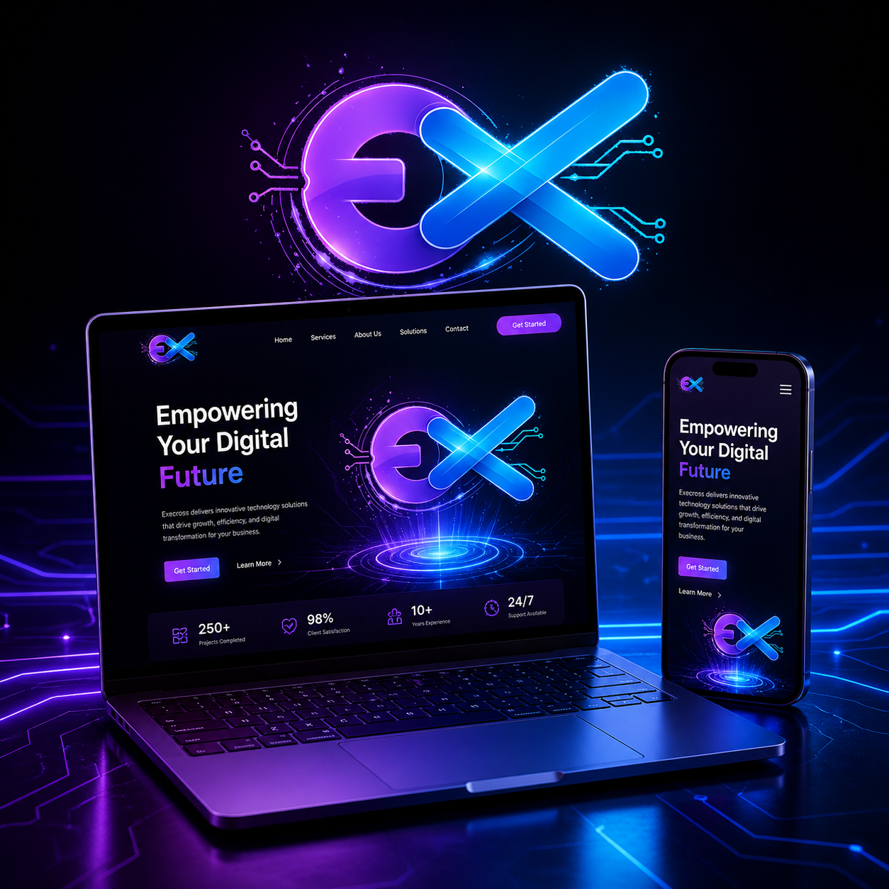 Web mockup